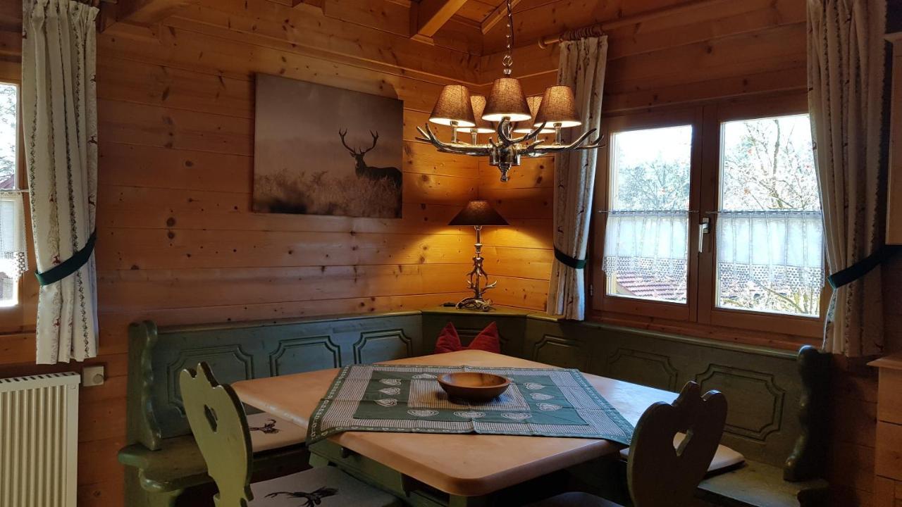 Blockhaus Stamsried Villa Eksteriør bilde