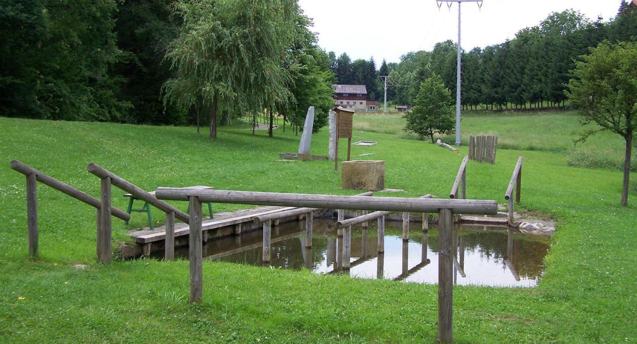 Blockhaus Stamsried Villa Eksteriør bilde