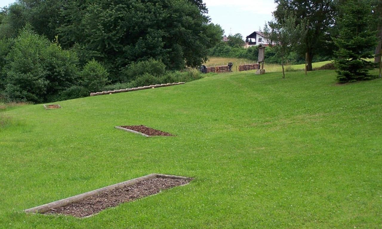 Blockhaus Stamsried Villa Eksteriør bilde